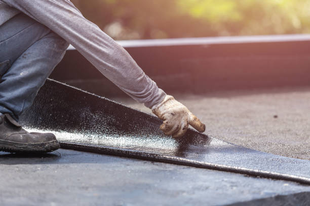 Professional Crawl Space Encapsulation technician working in Hillsborough, NJ